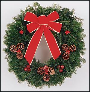 Premium Balsam Wreath